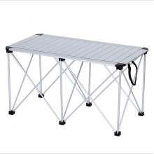 Table pliante de camping de haute qualité en gros, table pliante d&#39;alliage d&#39;aluminium